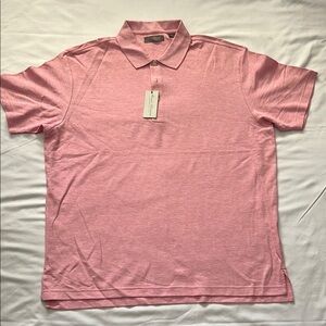 Daniel Cremieux Pink Polo Shirt Classic Design